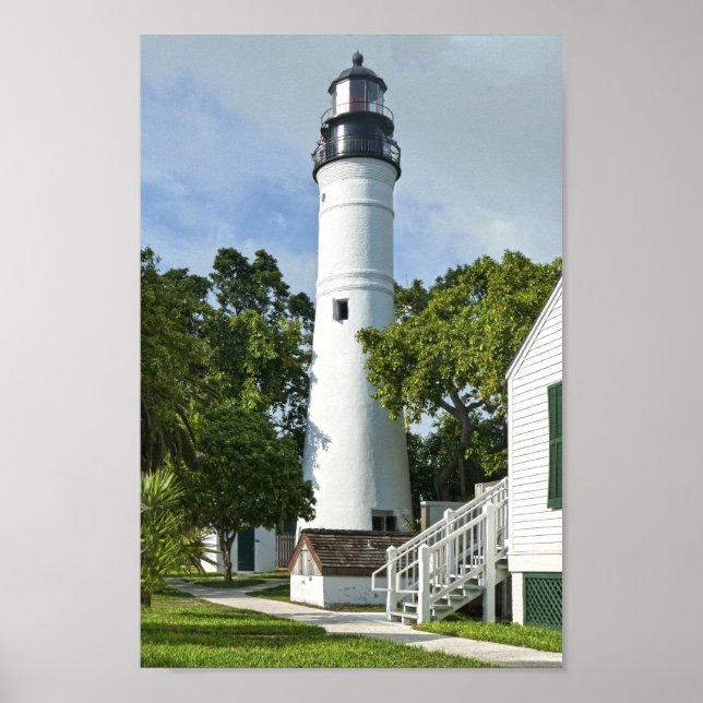 Key West, Florida, Lighthouse Poster (Front)