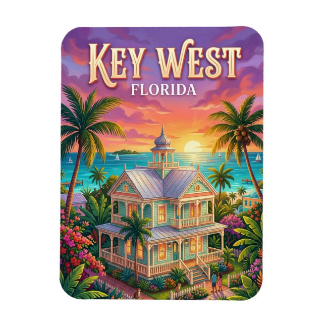 Key West Florida Magnet (Vertical)