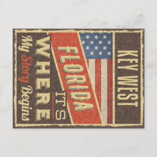 Key West Florida Postcard