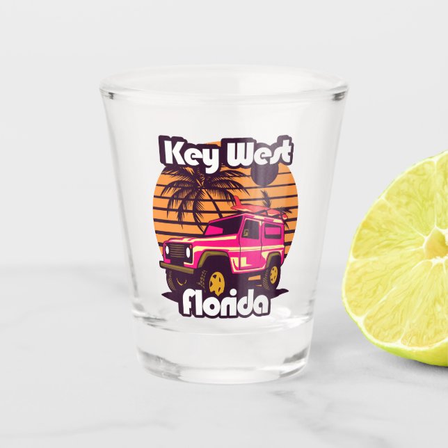 Key West Florida Shot Glass (Front)