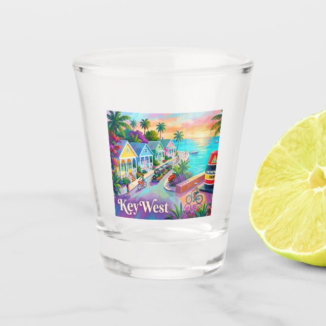 Key West Florida Shot Glass (Front)