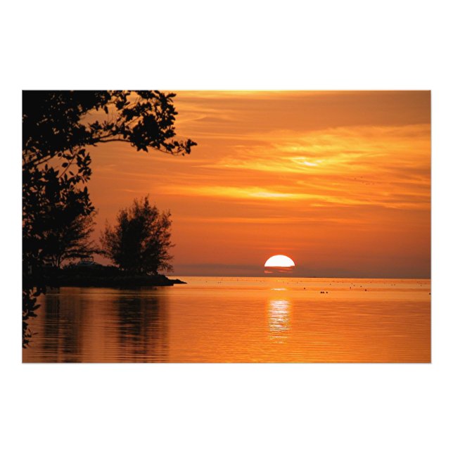 Key West, Florida sunset, beautiful photograph (Front)