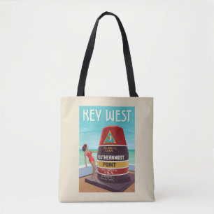 Key West   Florida Tote Bag