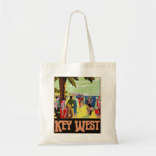 Key West Florida Travel Vintage  Tote Bag