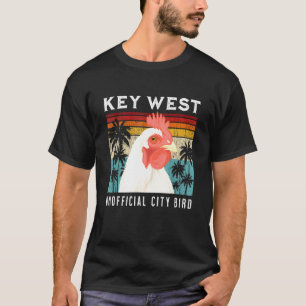 Key West Florida Unofficial City Bird Souvenir T-Shirt