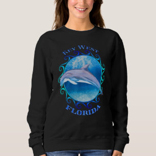 Key West Florida Vacation Souvenir Dolphin Sweatshirt