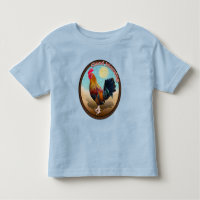 Key West - Gypsy Rooster Good Morning Vintage Oval