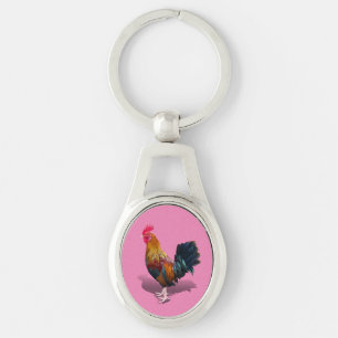 Key West - Gypsy Rooster  Keychain