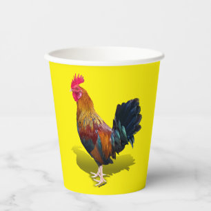 Key West - Gypsy Rooster Paper Cups
