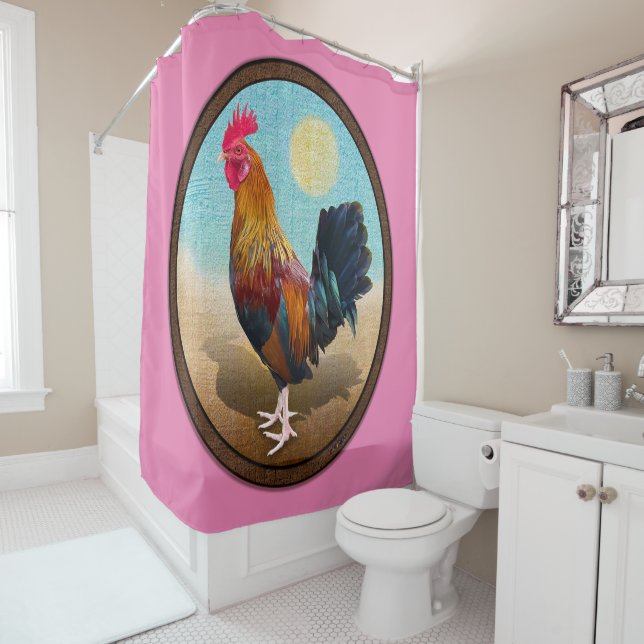 Key West - Gypsy Rooster Vintage Oval (In Situ)