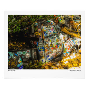 Key West is Art, Old Pickup Truck Photo Print