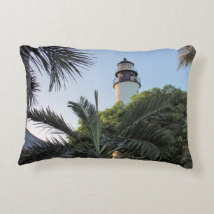 Key West Lighthouse, Florida Accent Pillow