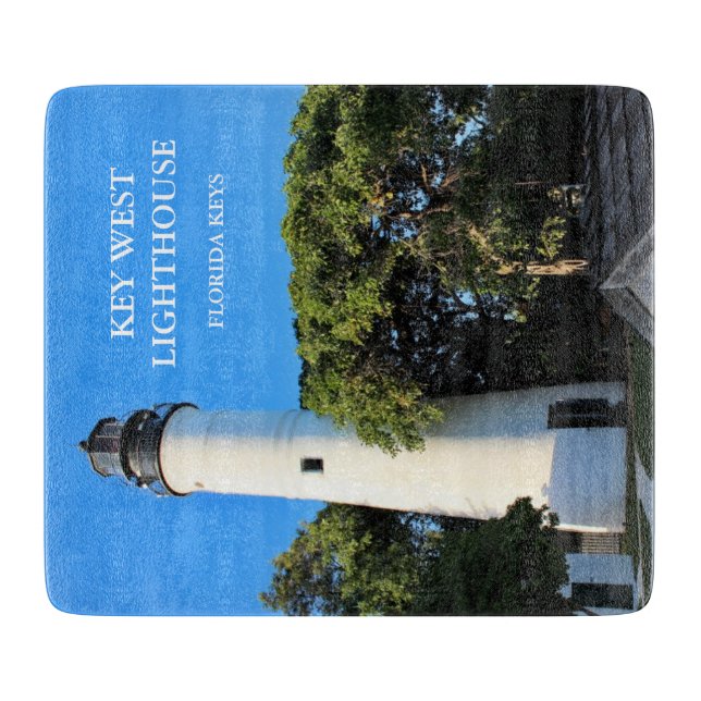 Key West Lighthouse, Florida Cutting Board (Front)