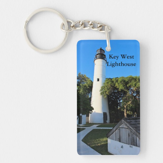 Key West Lighthouse, Florida Keychain (Front)