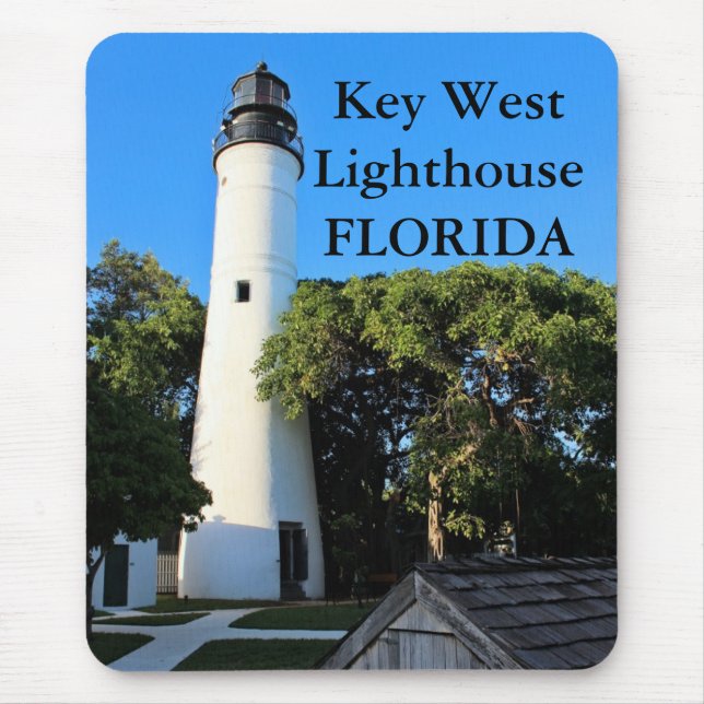 Key West Lighthouse, Florida Mousepad (Front)