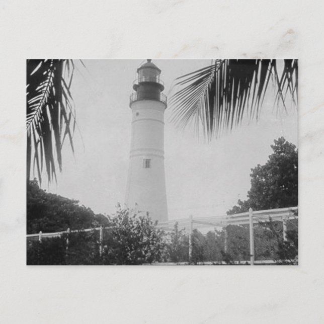 Key West Lighthouse Postcard (Front)