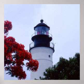 Key West Lighthouse Poster