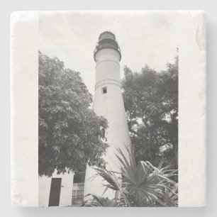 Key West Lighthouse Stone Coaster