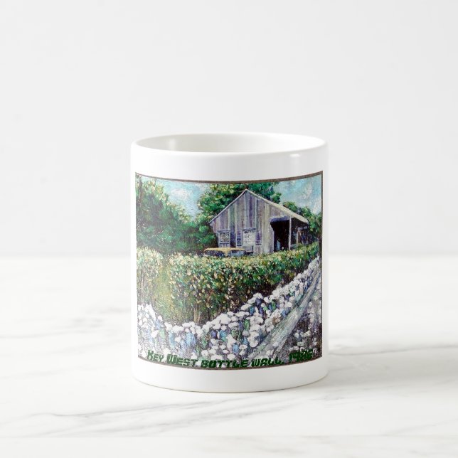 Key West mettent la tasse en bouteille de mur (Centre)