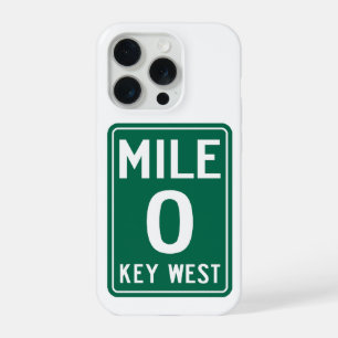 Key West Mile 0, Florida USA iPhone 15 Pro Case