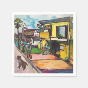 Key West Painting Napkin
