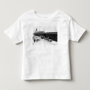 Key West Railroad Station loading Ship from Cuba Toddler T-shirt