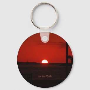 Key West Sunset Keychain