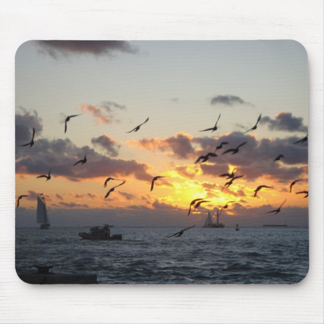 Key West Sunset Mouse Pad (Front)