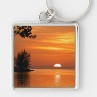 Key West Sunset, scenic photograph, Keychain