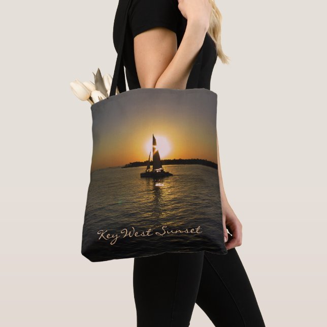 Key West Sunset Tote (customizable)  (Close Up)
