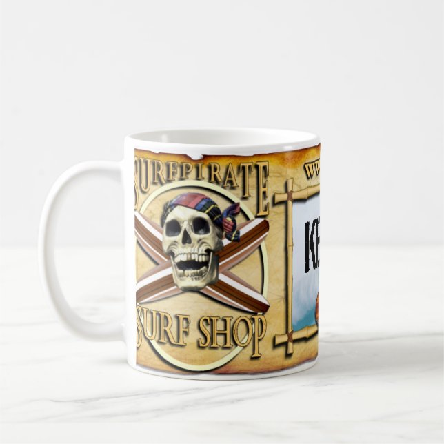 Key West surfent la tasse de magasin (Gauche)