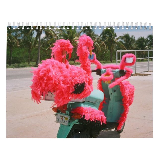 Key West Tacky Scooter Calendar (Cover)