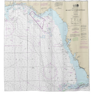 Key West to the Mississippi River Nautical Chart