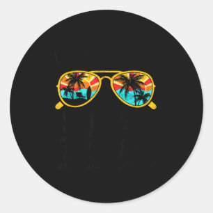 Key west vacation squad 2026 matching family trip classic round sticker