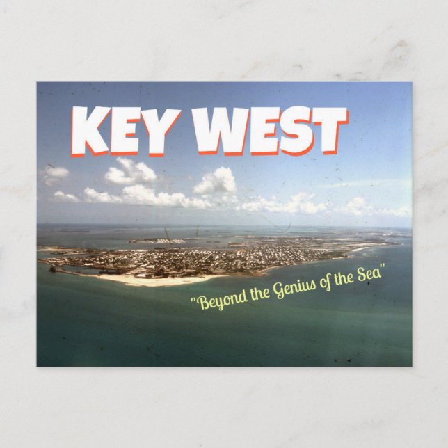Key West Wallace Stevens-themed Postcard (Front)