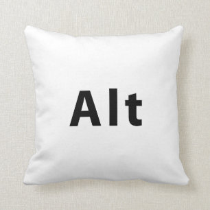 Keyboard - Alt Key Throw Pillow