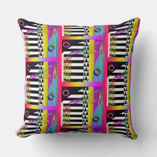 Keyboard And Symbols Decorative Throw Pillow