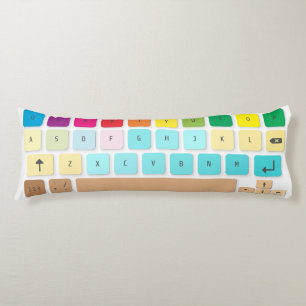 Keyboard  body pillow