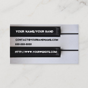 Keyboard Business Card