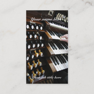 Keyboard business card (formal)