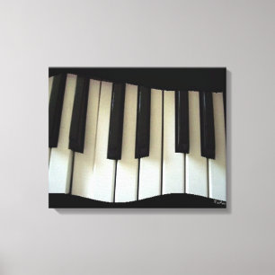 Keyboard Canvas Print