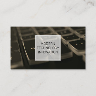 Keyboard Coder Programmer Business Card