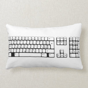Keyboard Lumbar Pillow