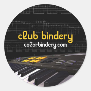 Keyboard Note Frenzy Promotion Stickers