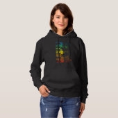 Keyboard Piano Gift Music Musician Instrument Hoodie (Front Full)