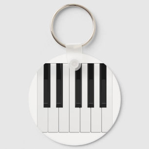 Keyboard / Piano Keys: Keychain
