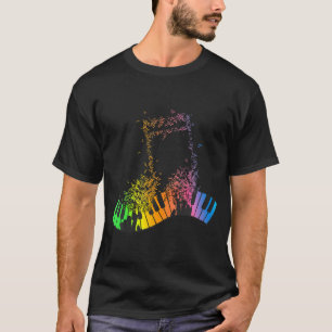 Keyboard Piano Player Funny Musician Keyboardist T-Shirt