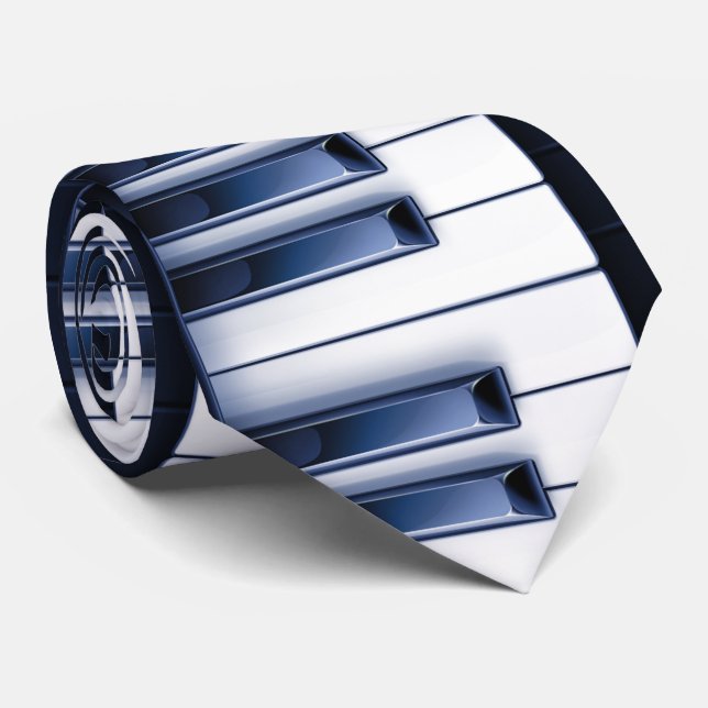 Keyboard Play Piano Musical Keyboard Necktie V2 (Rolled)