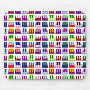Keyboard Player Piano Keys Pop Art Mouse Pad