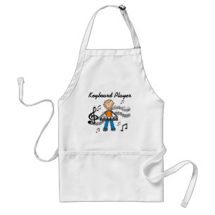 Keyboard Player Tshirts and Gifts Standard Apron